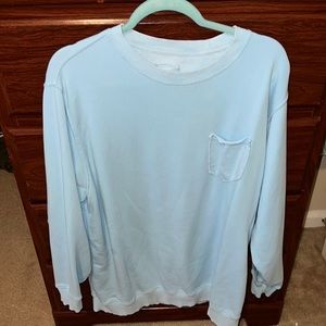 Oversized blue Crewneck